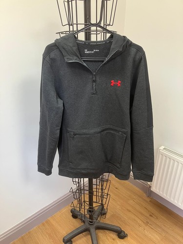 Under armour dark grey hooded - armour,
