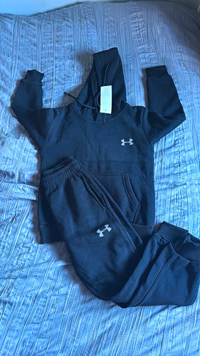 Under armour boys black hooded - armour,