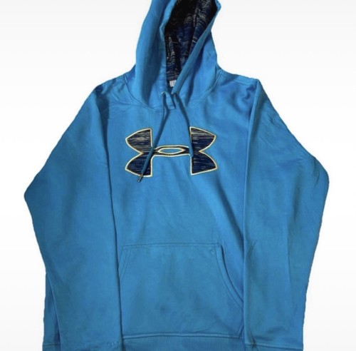 Blue under armour hoodie - blue,