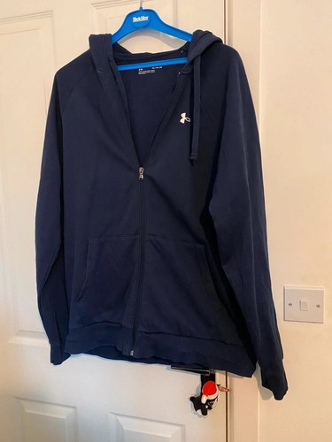 Under armour navy zip - under,